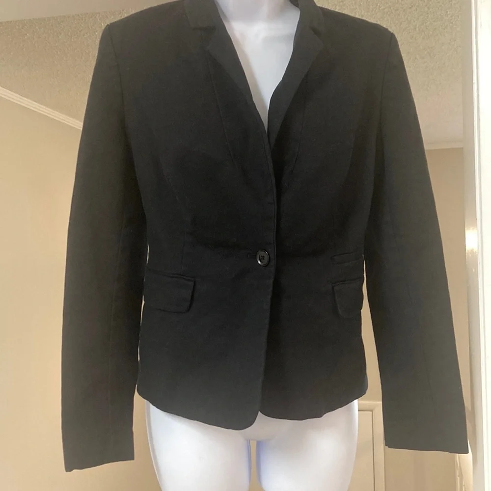 Liz Claiborne Blazer- waist length - Picture 2 of 3